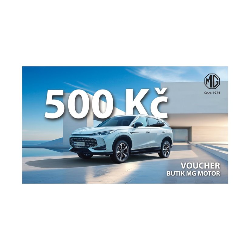 Voucher v hodnotě 500 Kč na nákup v e-shopu