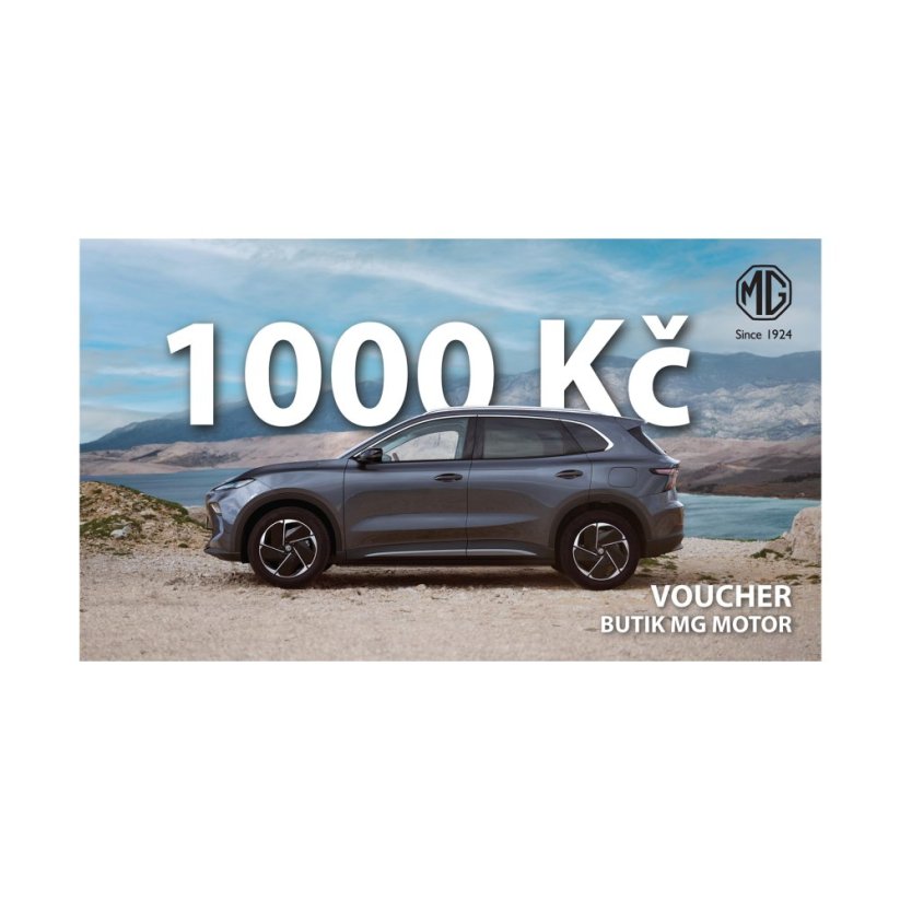 Voucher v hodnotě 1 000 Kč na nákup v e-shopu