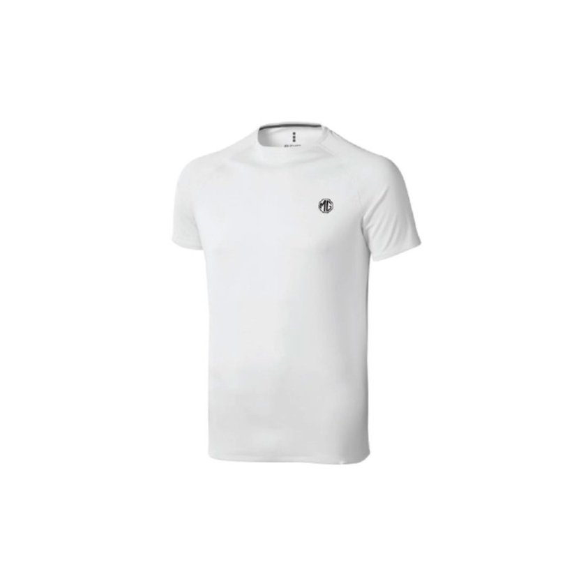 Športové tričko MG – biele